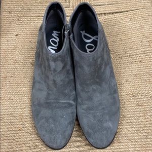Sam Edelman petty slate grey bootie 8m